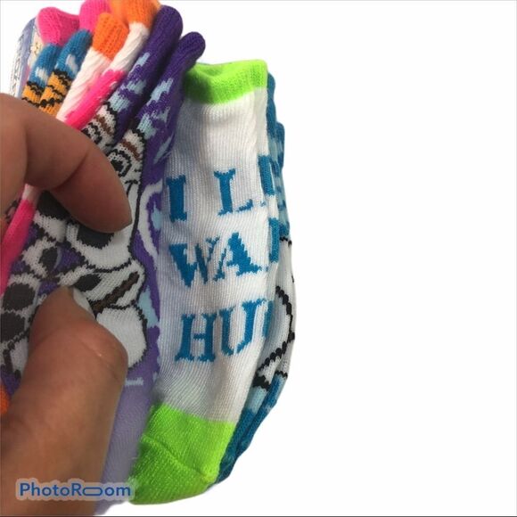 Brand new Pack‎ of 5 Pairs of Girls Frozen Socks - Picture 5 of 8